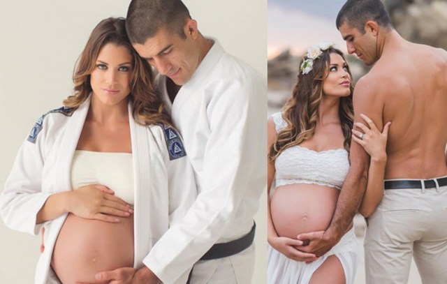 Eve és Rener babaváró fotózása